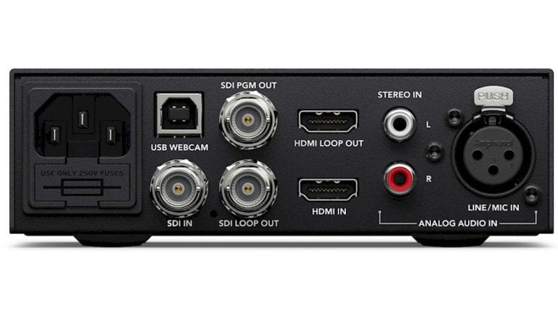 Blackmagic Design Web Presenter + Teranex Smart Panel Live Stream