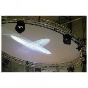 Circle doek White voor 4 m cirkel