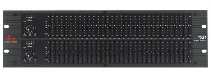 DBX EQ 1231 2 x 31 bands