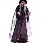 Halloween decor staande heks