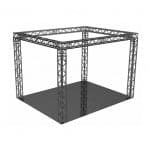 Kooiconstructie Carre 5 x 5 x 4 meter