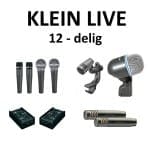 Microfoonset klein Live  12  delig