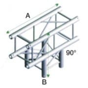 Truss hoekstukken T cross